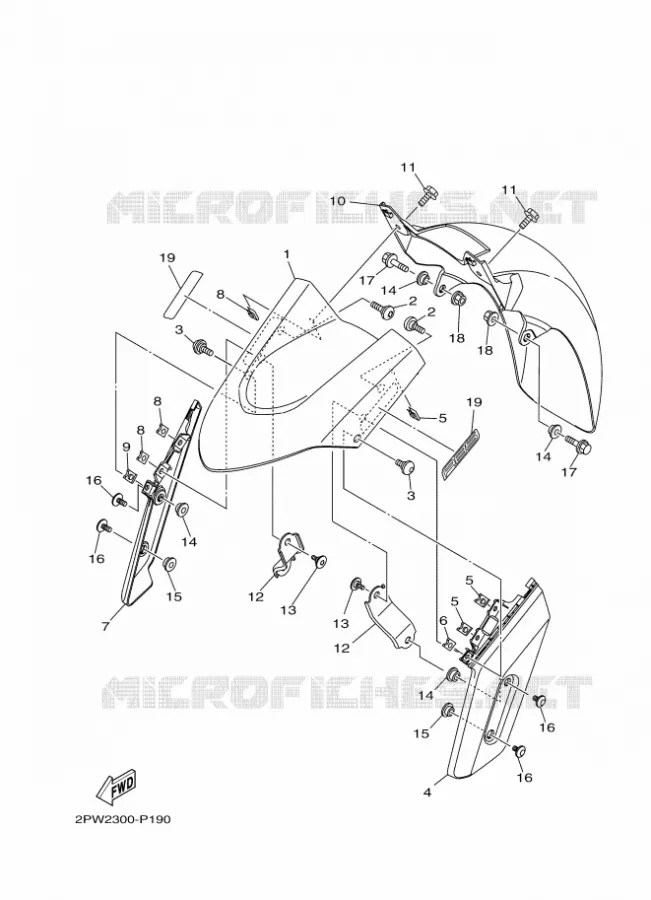 SPATBORD Yamaha SCOOTER 530 2016 TMAX  XP500A