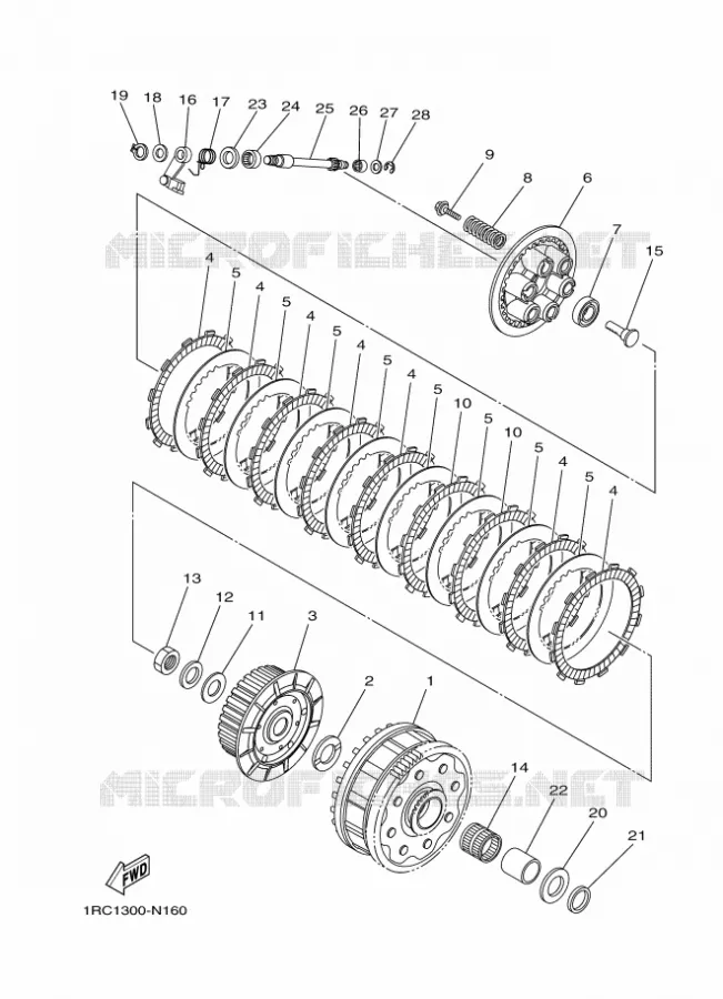 STARTMOTOR KOPPELINGS Yamaha MOTO 900 2016 MT  MT09