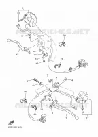 STUURSCHAKELAAR / HEVEL voor Yamaha CUSTOM 1300 2016