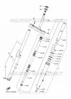 VOORVORK voor Yamaha CUSTOM 1300 2016