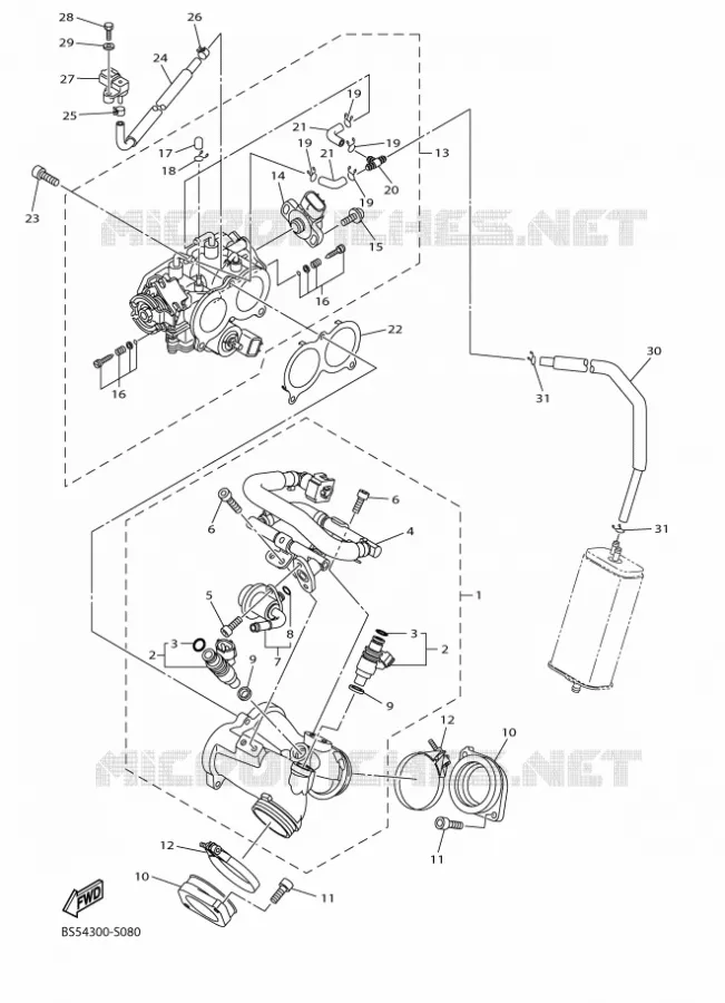 INLAAT 1 Yamaha MOTO 950 2017 SCR  XVS950XR-A