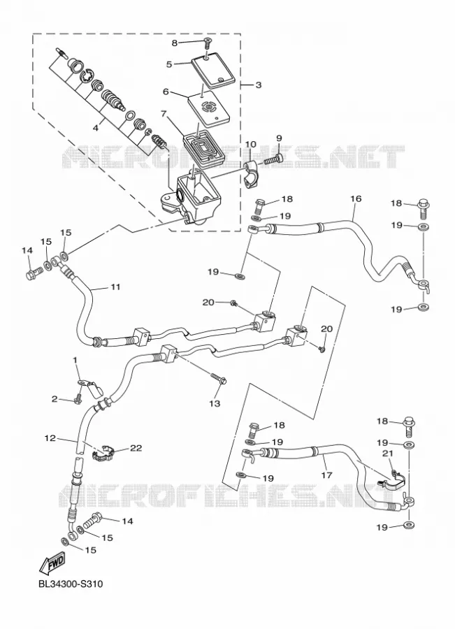 REMPOMP VOOR Yamaha MOTO 950 2017 SCR  XVS950XR-A