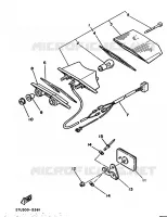 ACHTERLICHT voor Yamaha DT125 1987