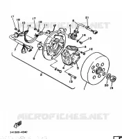 DYNAMO voor Yamaha DT125 1987