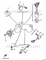 ELECTRISCH 2 voor Yamaha DT125 1987