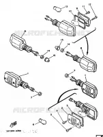 KNIPPERLICHT voor Yamaha DT125 1987
