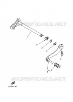 SCHAKEL PEDAAL voor Yamaha DT125 1987