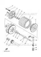 STARTMOTOR KOPPELINGS voor Yamaha DT125 1987