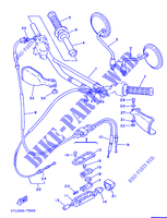 STUUR / KABEL voor Yamaha DT125 1987