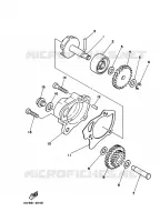 WATERPOMP / SLANGEN voor Yamaha DT125 1987