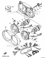 OPTIONELE ONDERDELEN voor Yamaha XTZ750 1990