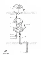 TELLERSET voor Yamaha YF400M-FW 1995
