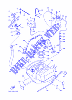BENZINE TANK voor Yamaha FA1800A-P 2015