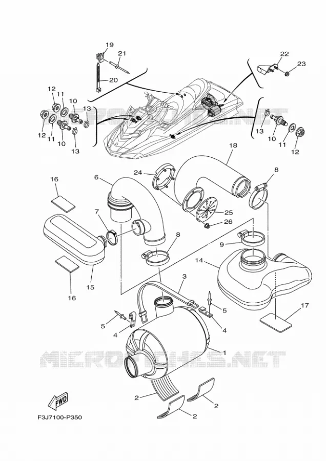 UITLAAT 3 Yamaha WAVERUNNER 1800 2017 FX  FC1800B-S
