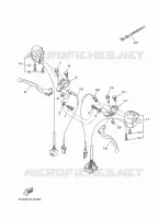 STUURSCHAKELAAR / HEVEL voor Yamaha YB 125 2016