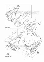 ZIJKUIPDEEL voor Yamaha YB 125 2016