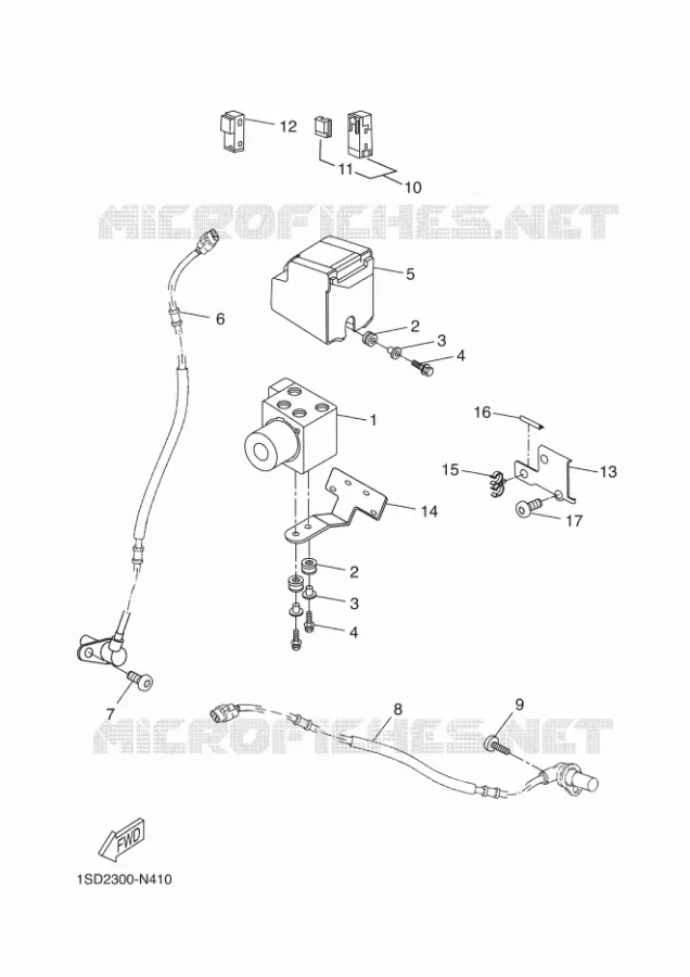 ELECTRISCH 3 Yamaha SCOOTER 400 2017 XMAX  YP400RA