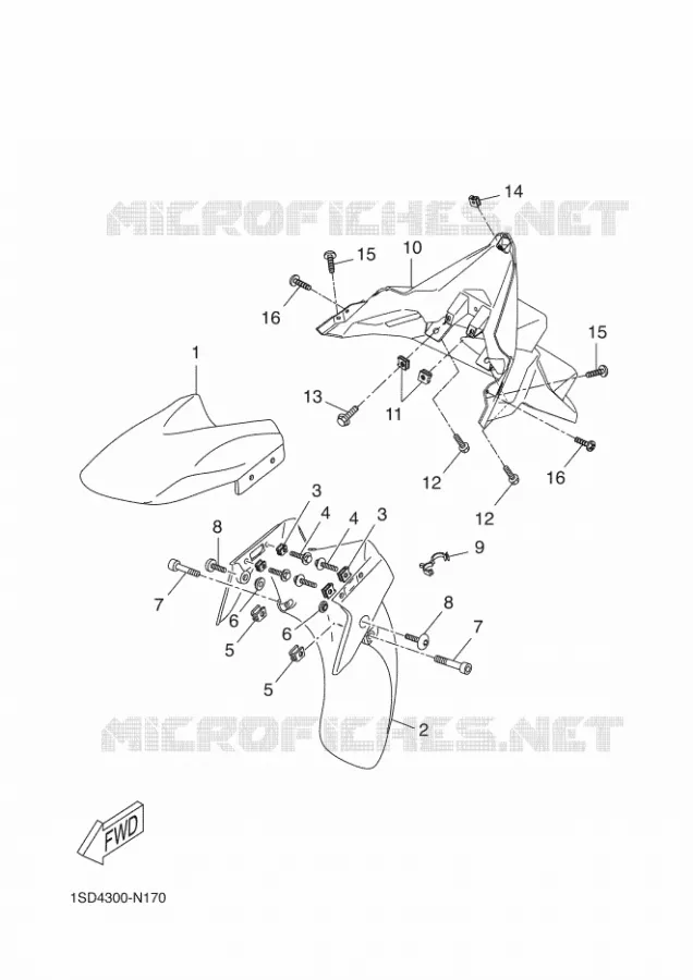 SPATBORD Yamaha SCOOTER 400 2017 XMAX  YP400RA
