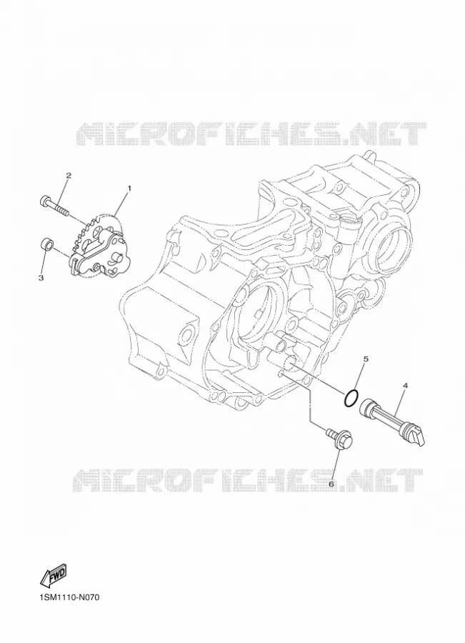 OLIEPOMP Yamaha MOTO 250 2018 WRF  WR250F