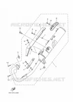 UITLAAT voor Yamaha YBR 125 2016