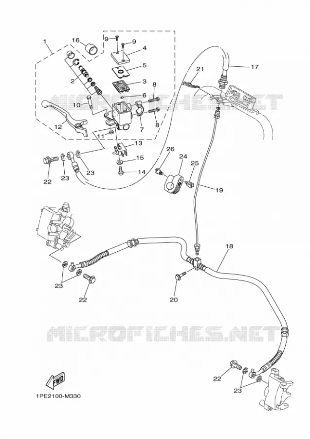REMPOMP VOOR Yamaha QUAD 700 2018 RAPTOR  YFM700R
