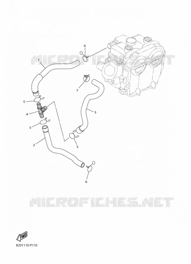 AIR INDUCTION SYSTEM AIS Yamaha MOTO 250 2017 WRF  WR250F
