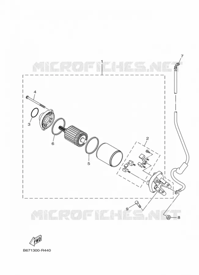 STARTMOTOR Yamaha MOTO 1000 2017 MT  MTN1000