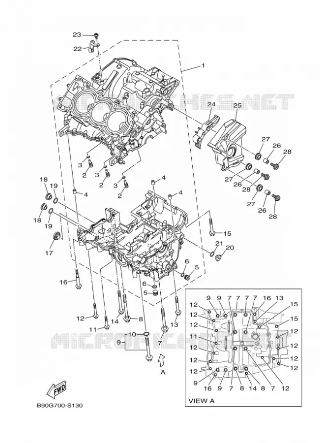 CARTERDELEN Yamaha MOTO 900 2017 XSR  MTM850