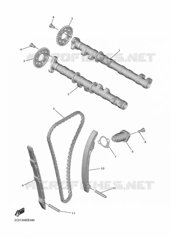 NOKKENAS / KETTING Yamaha MOTO 600 2017 R6  YZF600