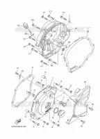 DEKSEL   MOTOR 1 voor Yamaha YBR 125 2017
