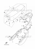 SELLE voor Yamaha YBR 125 2017