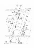 VOORVORK voor Yamaha YBR 125 2017
