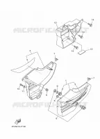 ZIJKUIPDEEL voor Yamaha YBR 125 2017