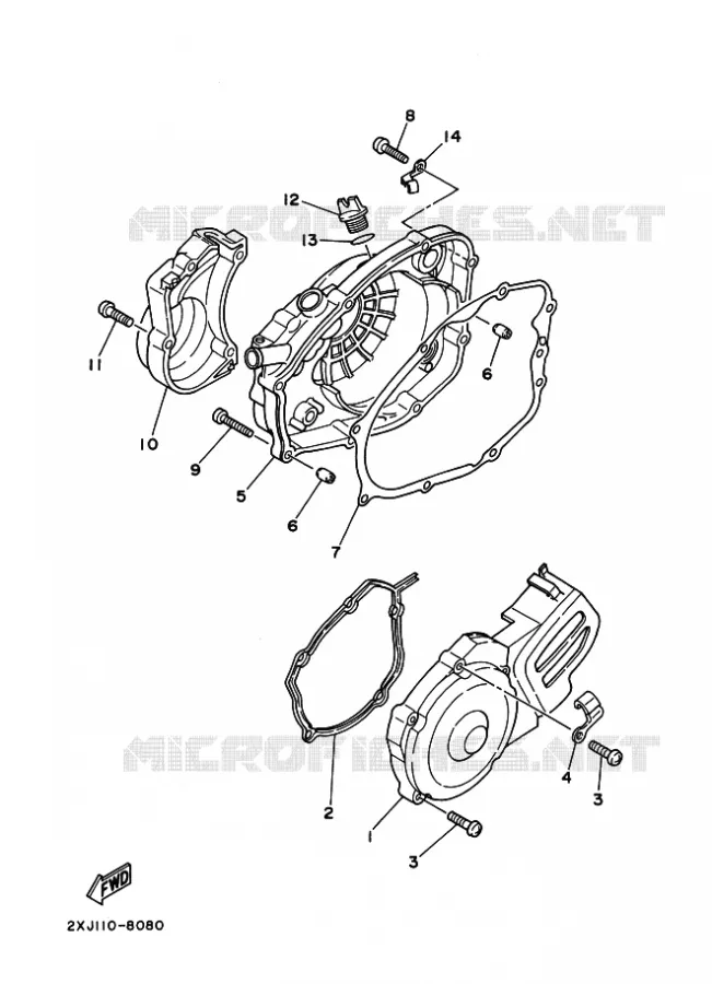 DEKSEL - MOTOR 1 Yamaha QUAD 200 2002 BLASTER  YFS200