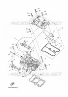 CILINDERKOP voor Yamaha MT-07 ABS 2016