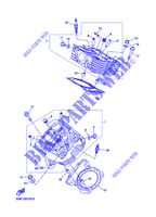 CILINDERKOP voor Yamaha XVS 1300 CUSTOM 2015