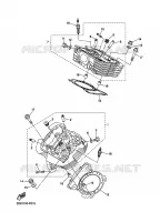 CILINDERKOP voor Yamaha XVS 1300 CUSTOM 2015