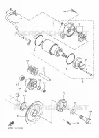 STARTMOTOR voor Yamaha XVS 1300 CUSTOM 2015