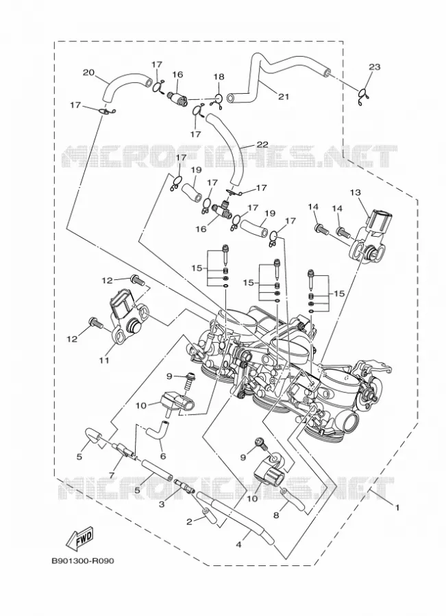INLAAT Yamaha MOTO 900 2016 XSR  MTM850