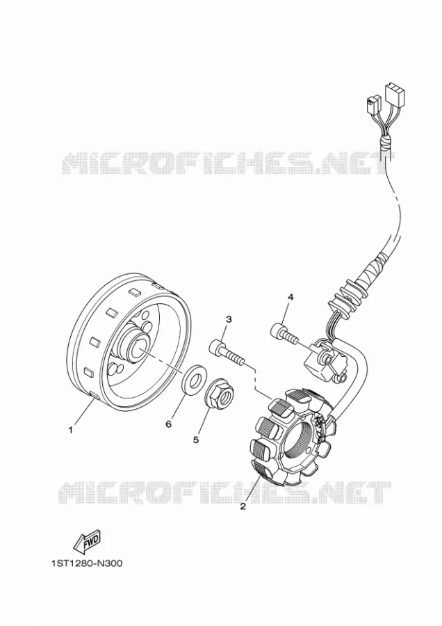 DYNAMO Yamaha MOTO 125 2017 YS  YS125-5C