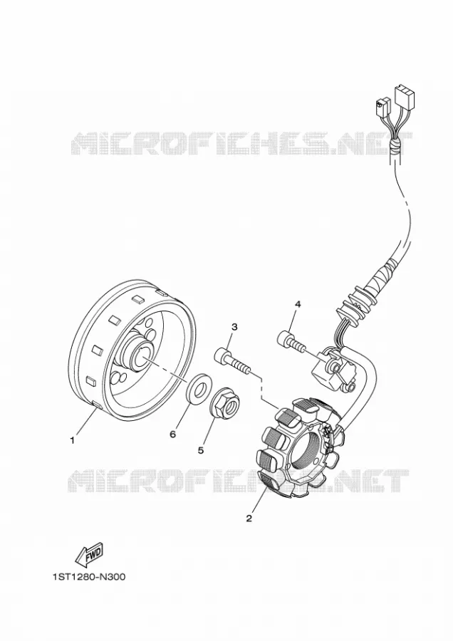 DYNAMO Yamaha MOTO 125 2017 YS  YS125-5C