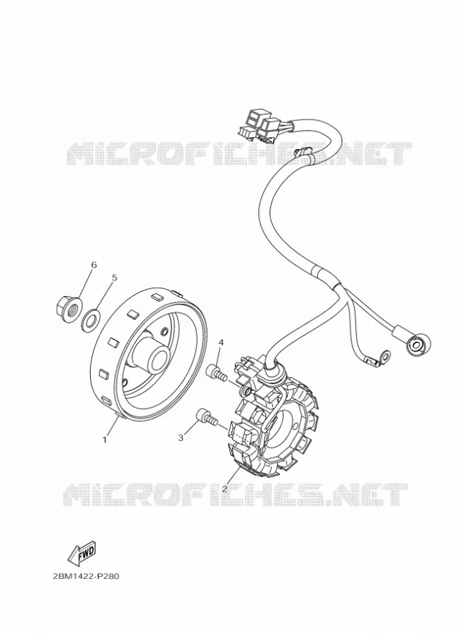 DYNAMO Yamaha SCOOTER 125 2017 FLIPPER  LTS125-C