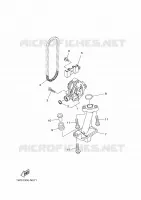 OLIEPOMP voor Yamaha MT-07 ABS 2016