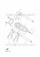 SCHAKELWALS voor Yamaha MT-07 ABS 2016