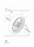 VOORWIEL voor Yamaha MT-07 ABS 2016