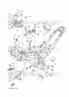 FRAME voor Yamaha MT-07 ABS 2016