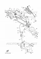 RADIATEUR / SLANG voor Yamaha MT-07 ABS 2016