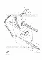 NOKKENAS / KETTING voor Yamaha MT-07 ABS 2016
