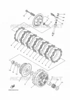 STARTMOTOR KOPPELINGS voor Yamaha MT-07 ABS 2016