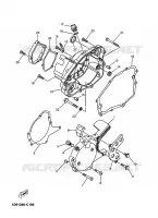 DEKSEL   MOTOR 1 voor Yamaha DTX 125 SM 2005